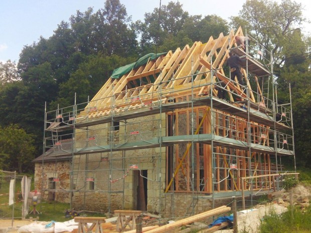 Une maison inhabitée transformée