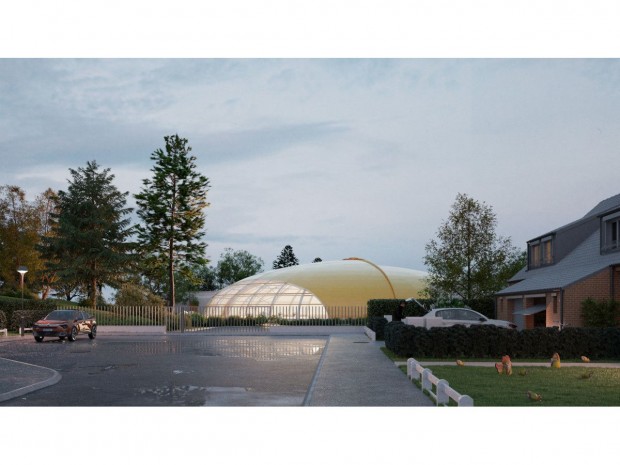 Piscine tournesol la citrouille d'Achicourt