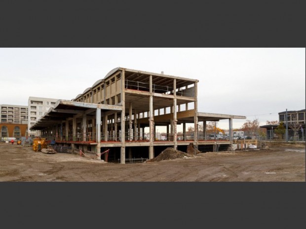 Photo chantier groupe scolaire Brazier