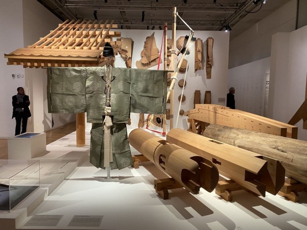 Exposition L'art des charpentiers japonais