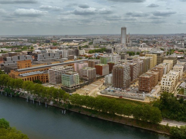 Vue village des athlètes juin 2023