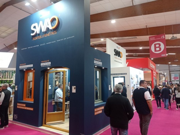 Stand Swao sur le salon Artibat 2023