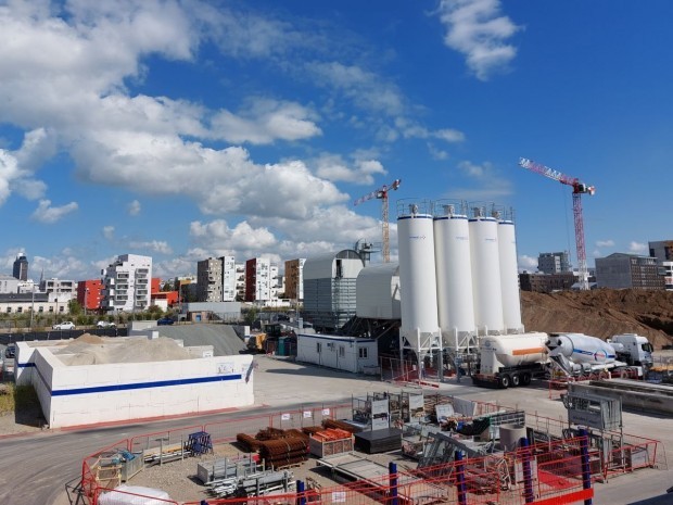 Chantier CHU de Nantes Vinci Construction