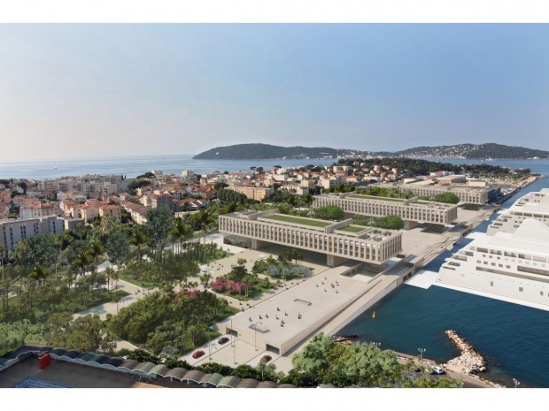 This young architect imagines the transformation of Toulon with a new naval station