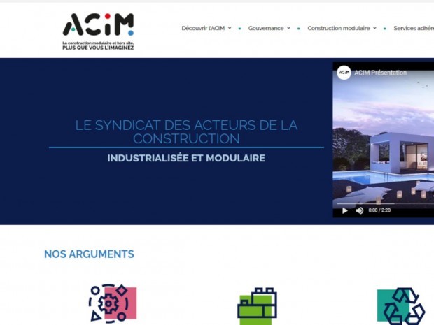 Nouveau site de l'Acim