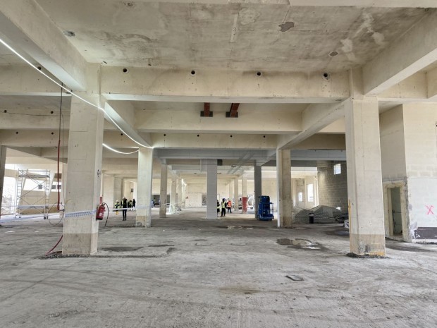 Centre national des arts plastiques chantier Pantin