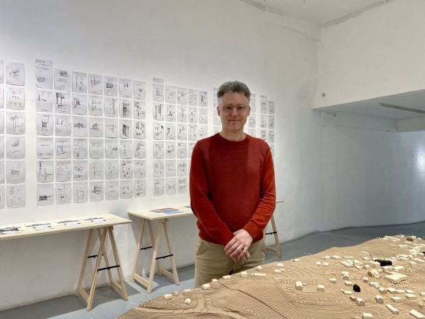 Simon Teyssou exposition galerie d'architecture Atelier du Rouger