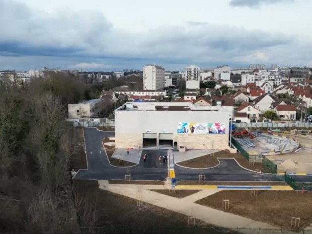 Station dépollution des eaux pluviales Champigny