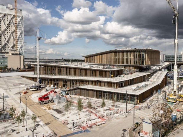 La gare de Saint-Denis-Pleyel à l'heure pour les ...