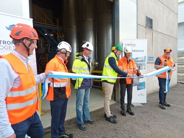 Usine Chryso de Saint Gobain en Filande