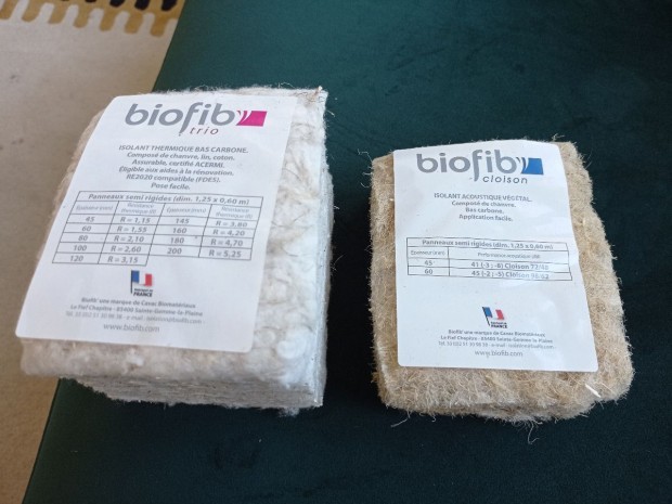 Isolant biosourcé Biofib Isolation