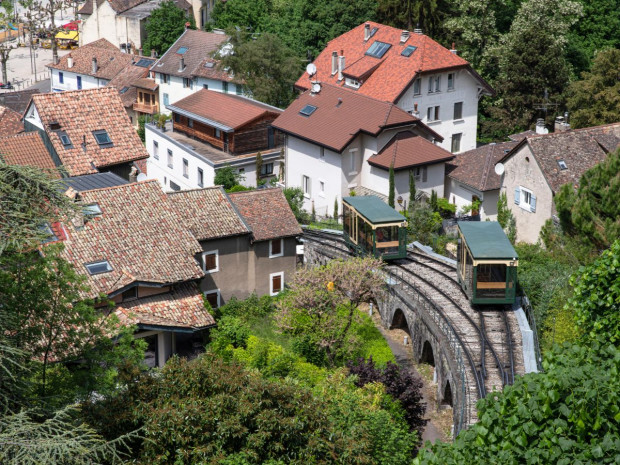 Le Funiculaire De Thonon les Bains Entame Une Phase De Travaux