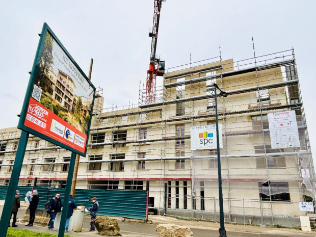 Val&eacute;rie L&eacute;tard Visite de chantier Immobili&egrave;re 3F &agrave; Ormesson-sur-Marne le 7 f&eacute;vrier 2025 2