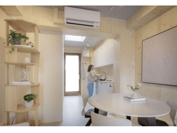 Vattenfall tiny house éolienne