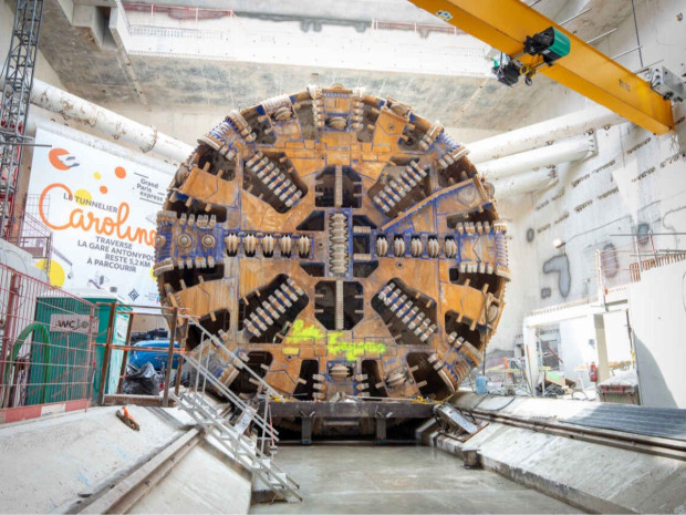 Chantier de la gare d'Antonypole - Wissous centre