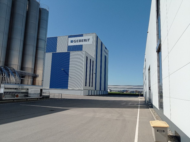 Usine Pfullendorf de Geberit en Allemagne