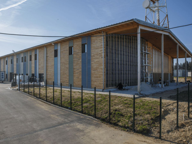 Chantier de NGE à Rillieux-la-Pape