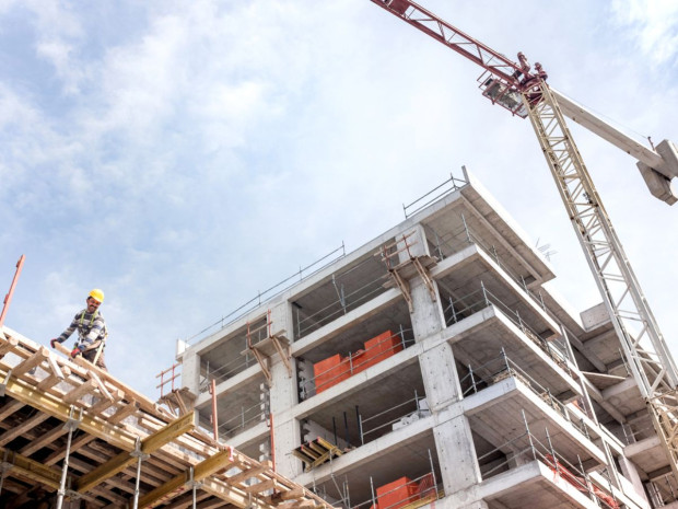 Chantier de construction de logements