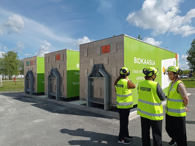 Usine saint-Gobain de Forssa en Finlande