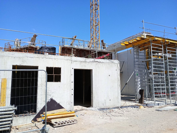 Chantier de la résidence Targa, Tours