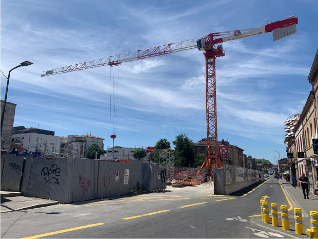 Des effondrements sur le tracé du métro à Toulouse