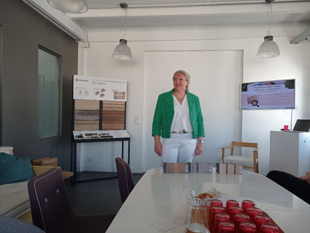 Nathalie Gamby, directrice générale d'Océplast 