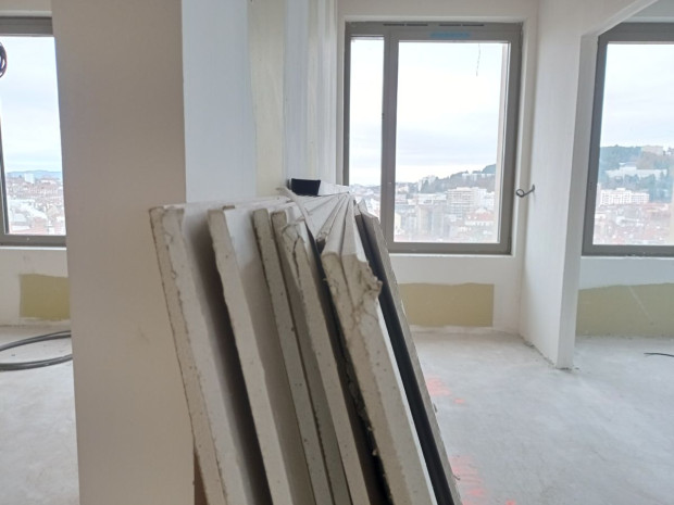 Plaques de plâtre chantier