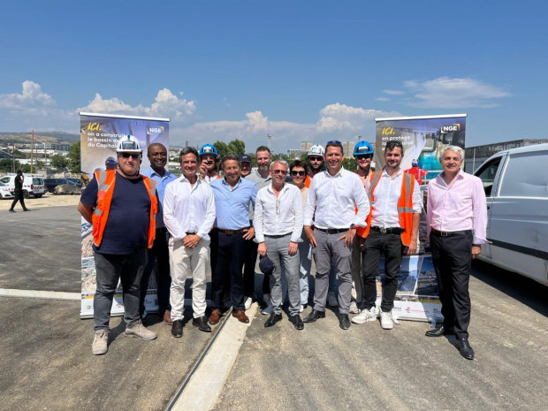Equipe NGE dans le quartier de Capitaine Gèze
