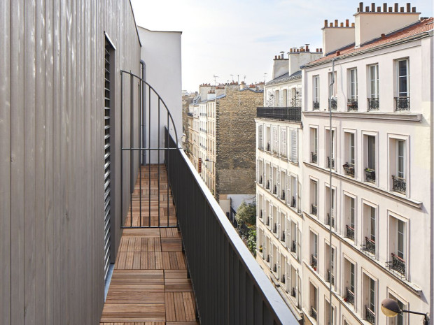 Trophées Construction 2025 restructuration d'un bâtiment d'activité en immeuble de logement à Paris 11ème