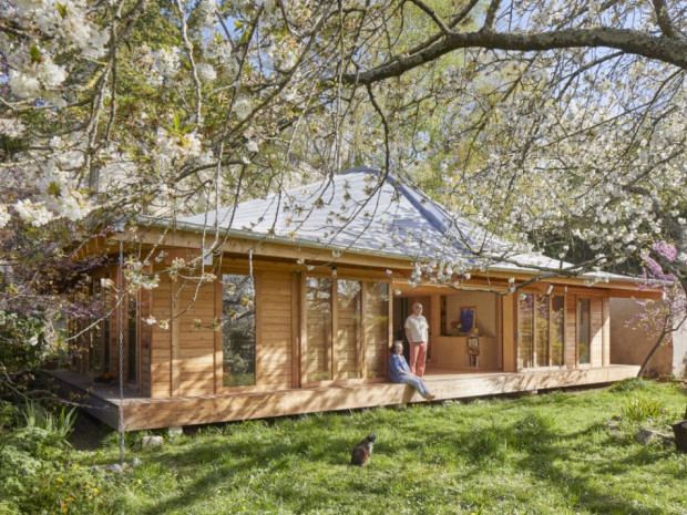 La construction de cette maison a demandé 12 mois de travaux