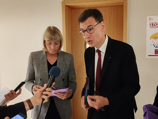 Valérie Létard et Philippe Baptiste