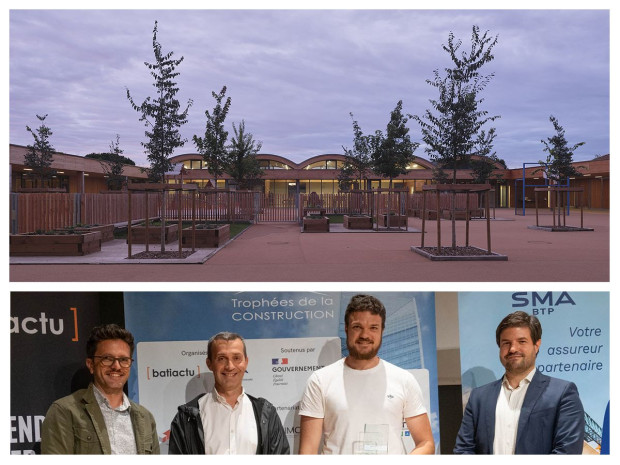 Prix Construction - bâtiment ERP des Trophées de la construction 2025
