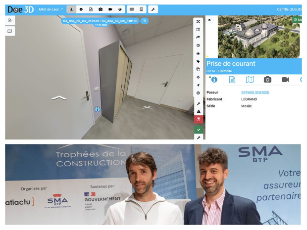 Prix Solutions techniques - outil et service numériques des Trophées de la construction 2025