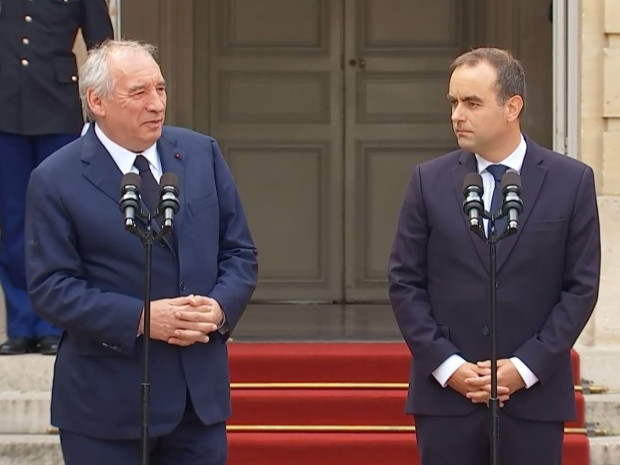 Passation Bayrou - Lecornu, 10 septembre 2025