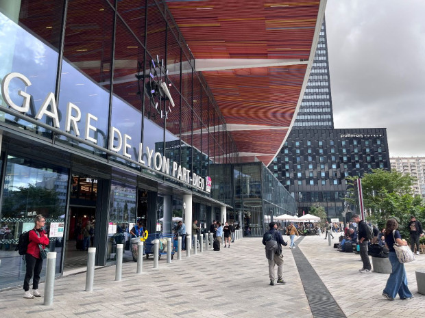 Place Béraudier gare Part-Dieu Lyon