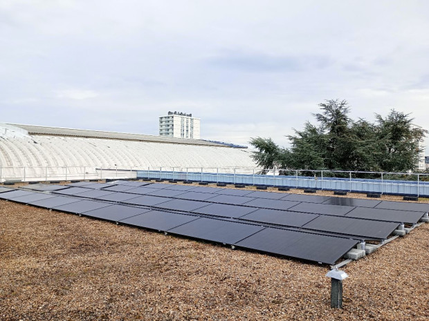 Toiture photovoltaïque du Centre municipal des sports, Tours
