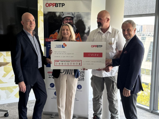 Une campagne de prévention qui mobilise les entreprises et génère un don à la Ligue contre le cancer.