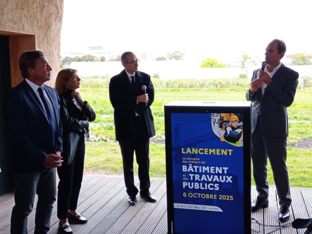 Lancement de la semaine des métiers du BTP 2025