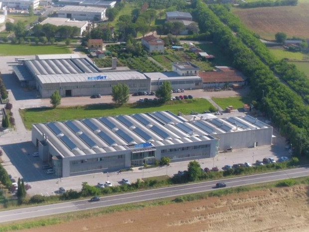 L'établissemenet d'Ecomet à Marsciano (PG) s'étend sur plus de 30 000 m2