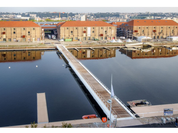 Passerelle mobile Daniel Colliard Le Havre