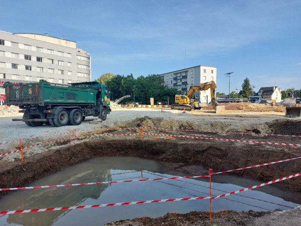 Chantier de travaux publics Chantier de travaux publics