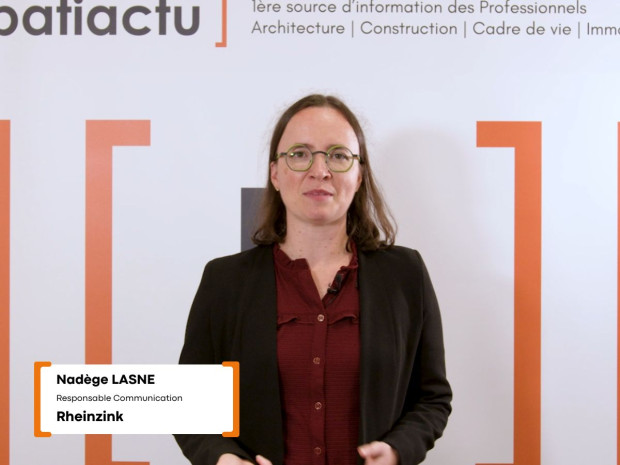 « 1 minute, 1 marque » interview Rheinzink « 1 minute, 1 marque » interview Rheinzink