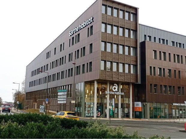 Siège social de Sarthe Habitat au Mans Siège social de Sarthe Habitat au Mans