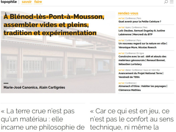 Ajap autre voie topophile Ajap autre voie topophile