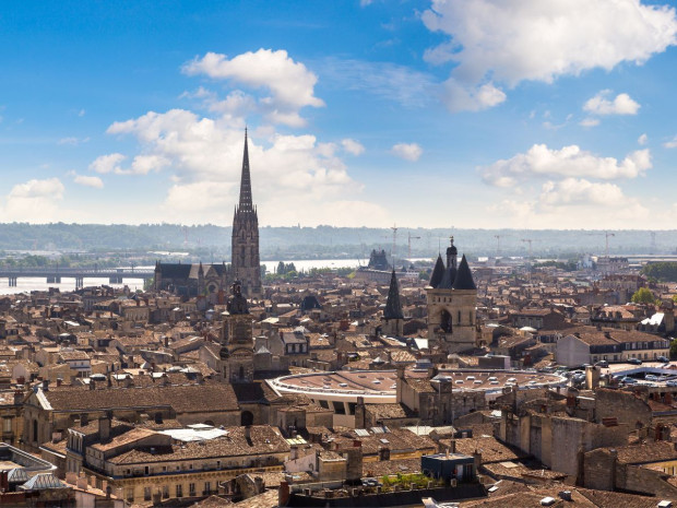 Vue panoramique de Bordeaux Vue panoramique de Bordeaux