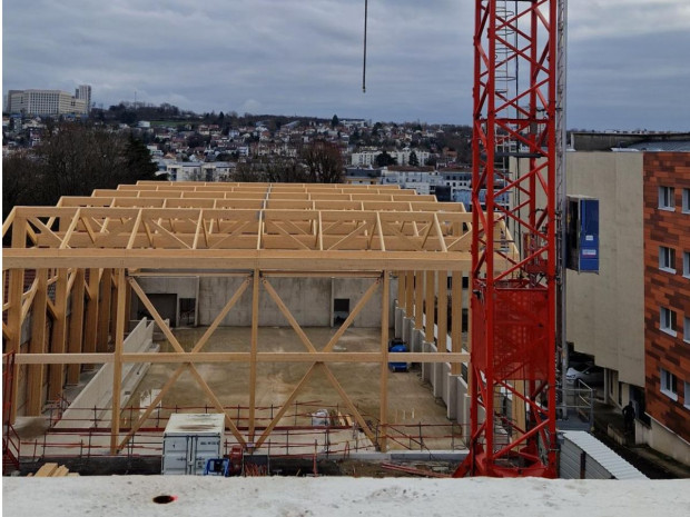 Chantier extension ESTP