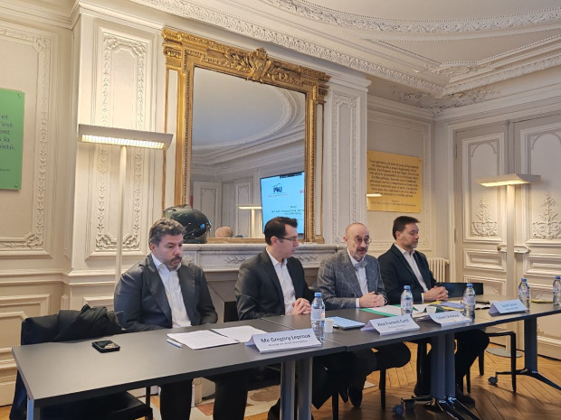 Les intervenants lors de la conf&eacute;rence de l'Unpi, le 20 janvier 2026. 