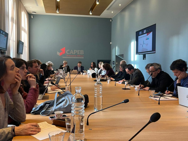Conférence de presse de la Capeb, le 21 janvier 2026. Conférence de presse de la Capeb, le 21 janvier 2026.