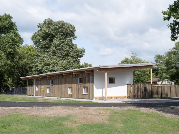 Trensacq &eacute;cole &eacute;l&eacute;mentaire salle polyvalente ZW/A Zweyacker & Associ&eacute;s