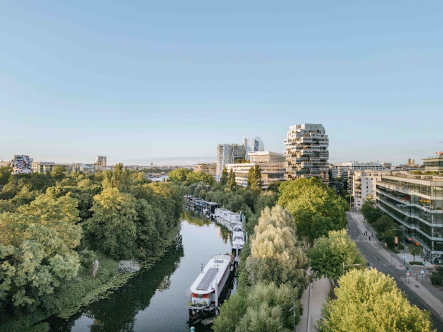Le nouveau quartier du Pont d'Issy &agrave; Issy-les-Moulineaux